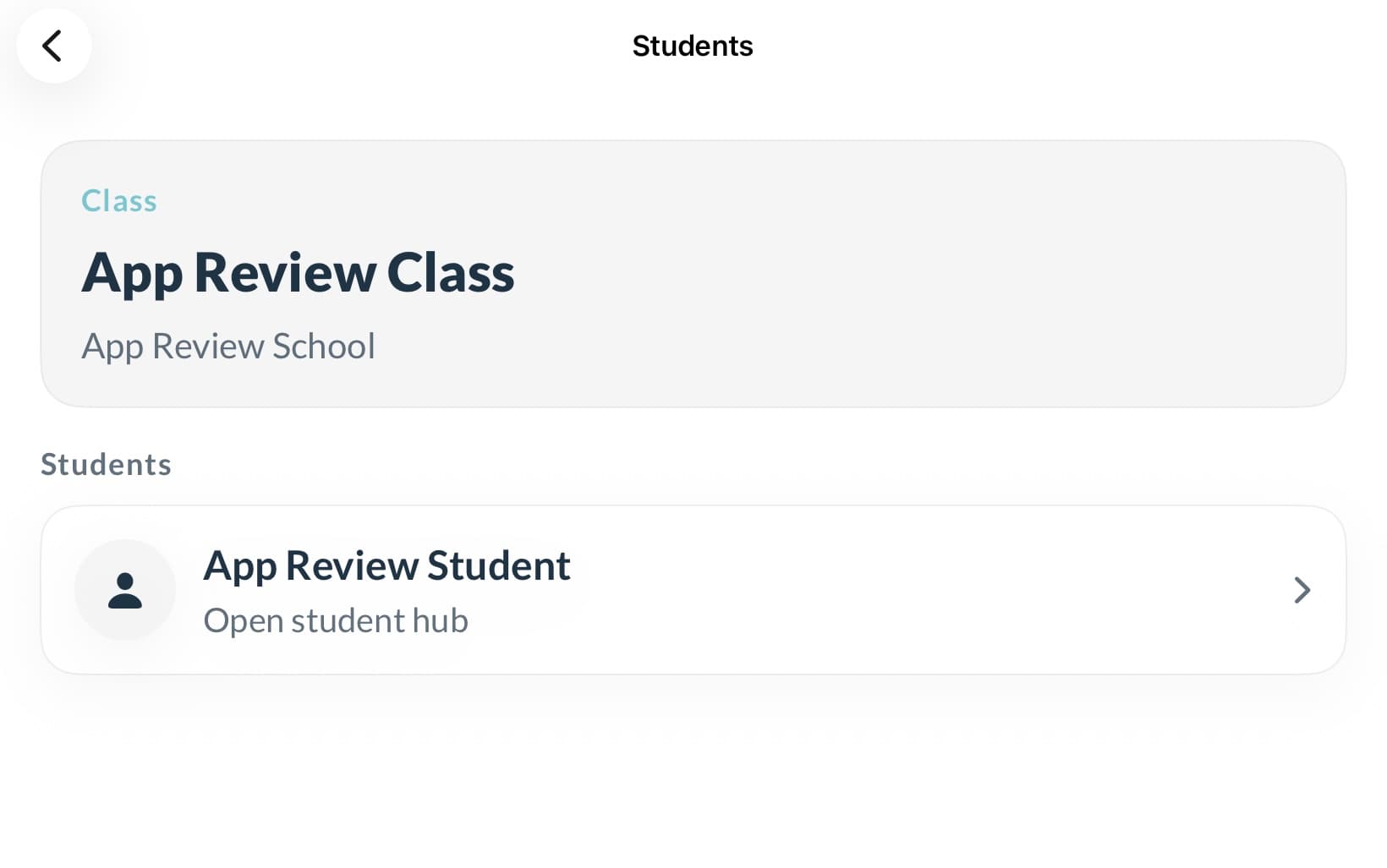 Students view placeholder